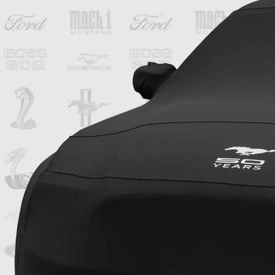 SHOP FORD MUSTANG LOGO COVERS